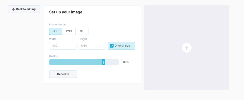 image rendering sttings