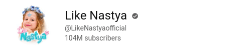 like nastya youtube profile picture